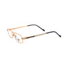 VANROSSI Gold Browline Optical Frame