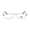 VANROSSI Silver Browline Optical Frame