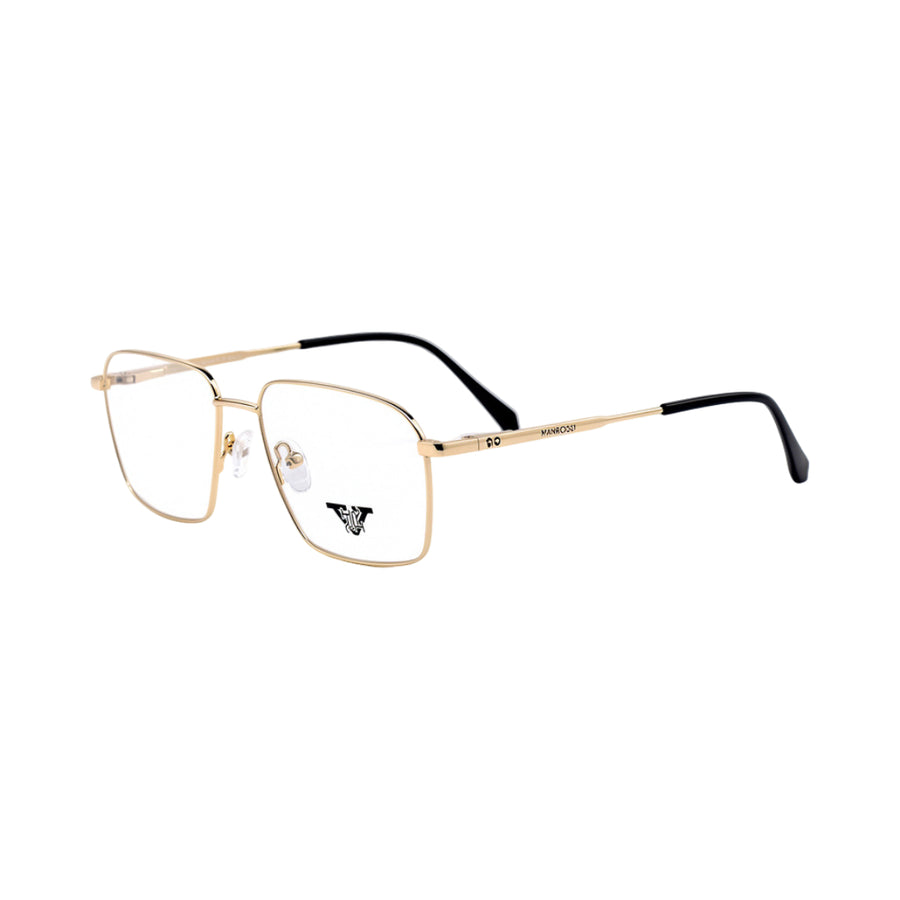 VANROSSI Gold Square Optical Frame