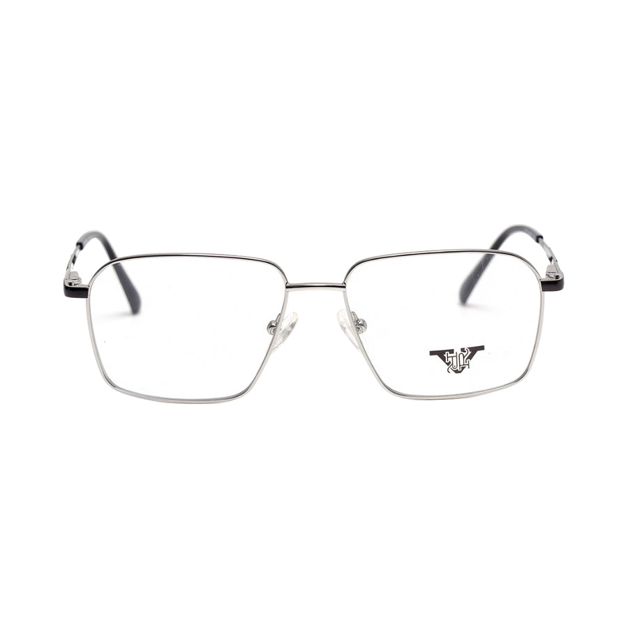VANROSSI Silver Square Optical Frame