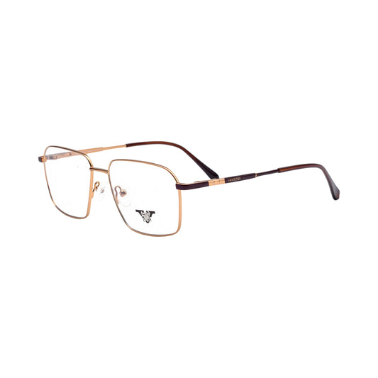 VANROSSI Gold Square Optical Frame