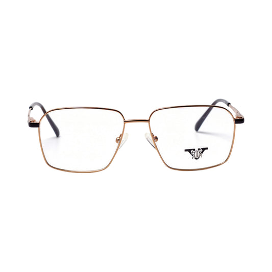 VANROSSI Gold Square Optical Frame