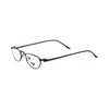 VANROSSI Burgundy Oval Optical Frame