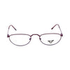 VANROSSI Burgundy Oval Optical Frame