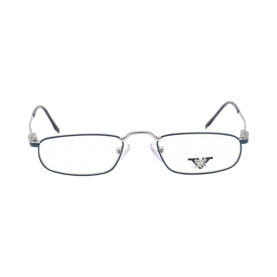 VANROSSI Silver Rectangular Optical Frame