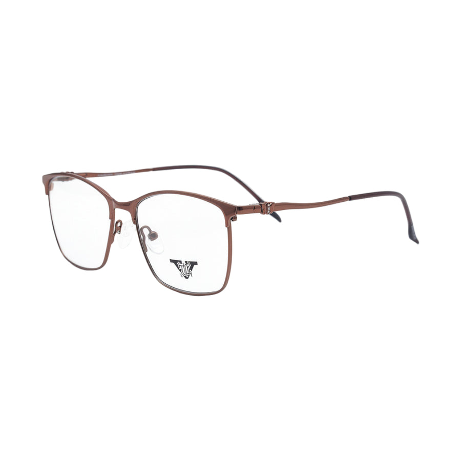 VANROSSI Bronze Rectangle Optical Frame For Women