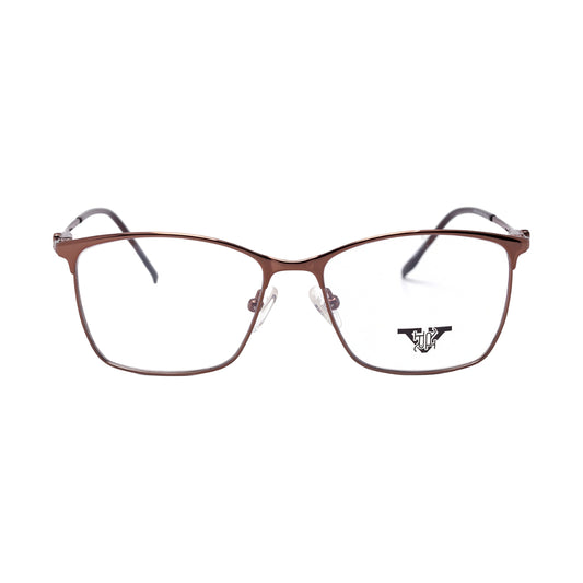 VANROSSI Bronze Rectangle Optical Frame For Women