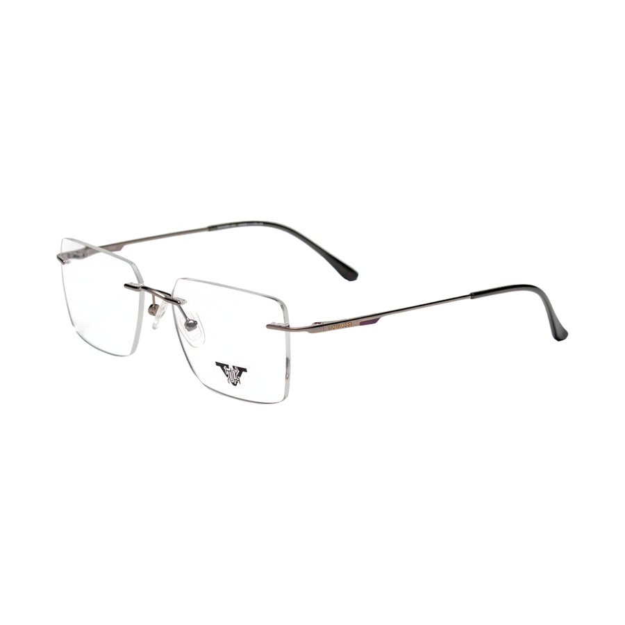 VANROSSI Frameless Silver Optical Frame