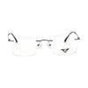 VANROSSI Frameless Silver Optical Frame
