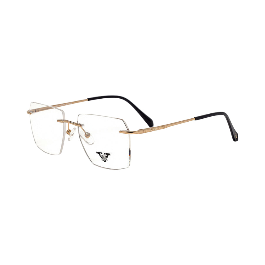 VANROSSI Gold Frameless Optical Frame