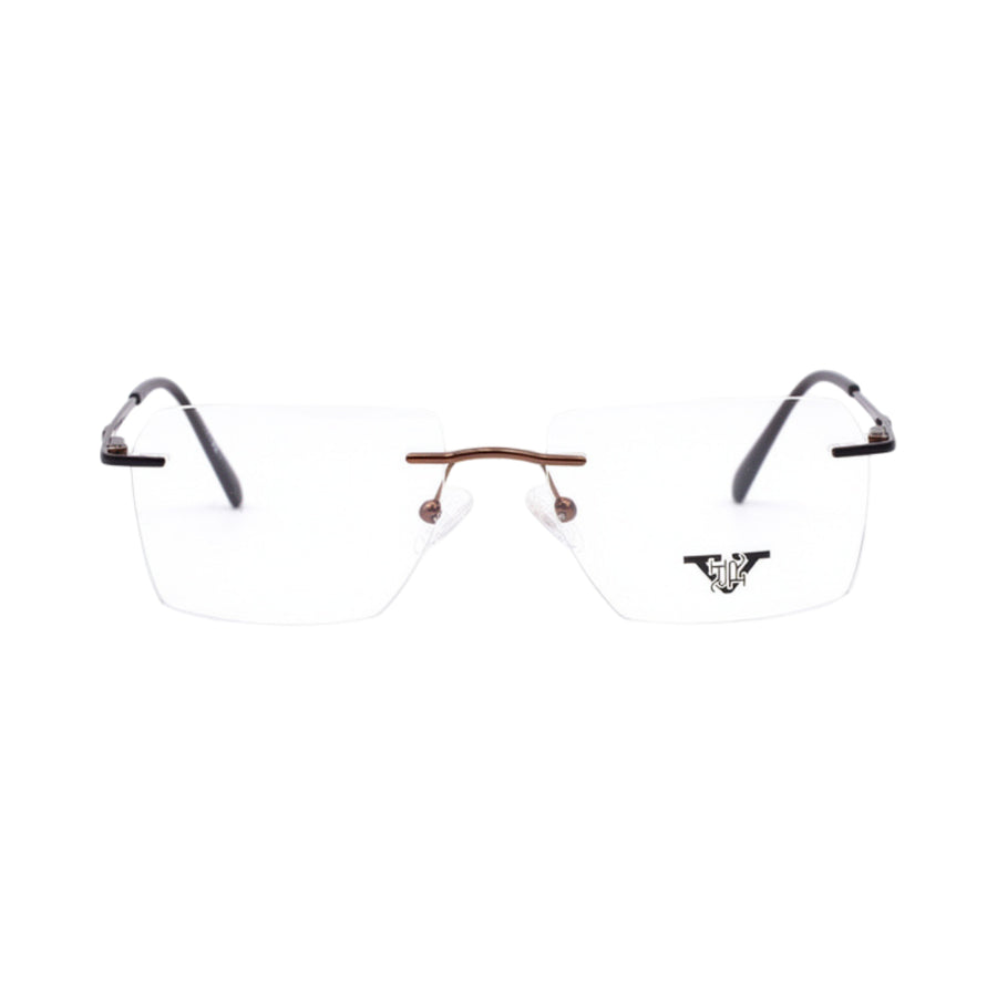 VANROSSI Frameless Bronze Optical Frame