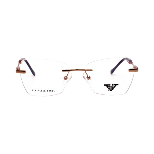 VANROSSI Frameless Bronze Optical Frame