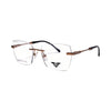 VANROSSI Frameless Bronze Optical Frame