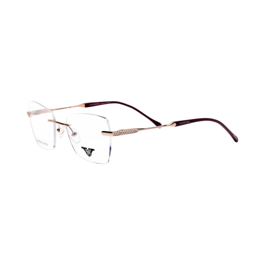 VANROSSI Frameless Gold Optical Frame