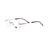 VANROSSI Frameless Gold Optical Frame