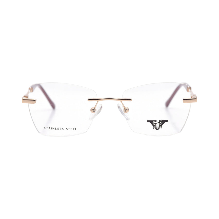 VANROSSI Frameless Gold Optical Frame