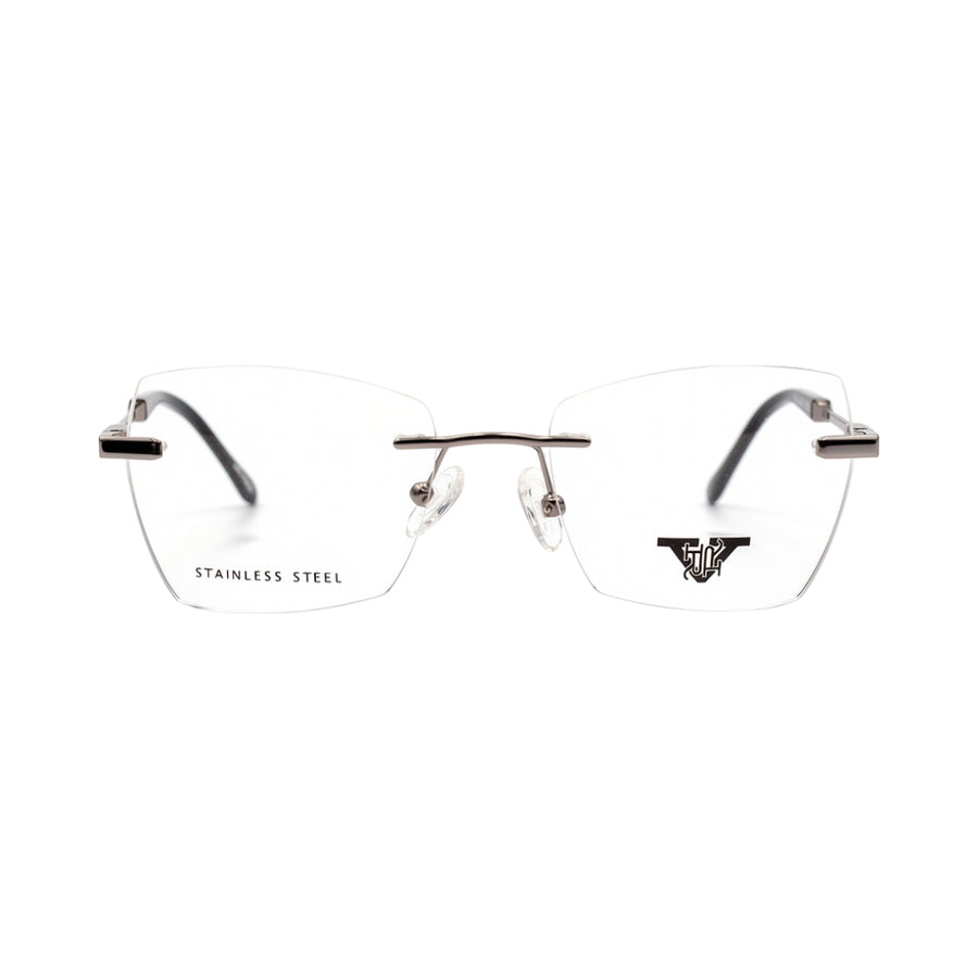 VANROSSI Frameless Silver Optical Frame