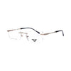VANROSSI Frameless Gold Optical Frame