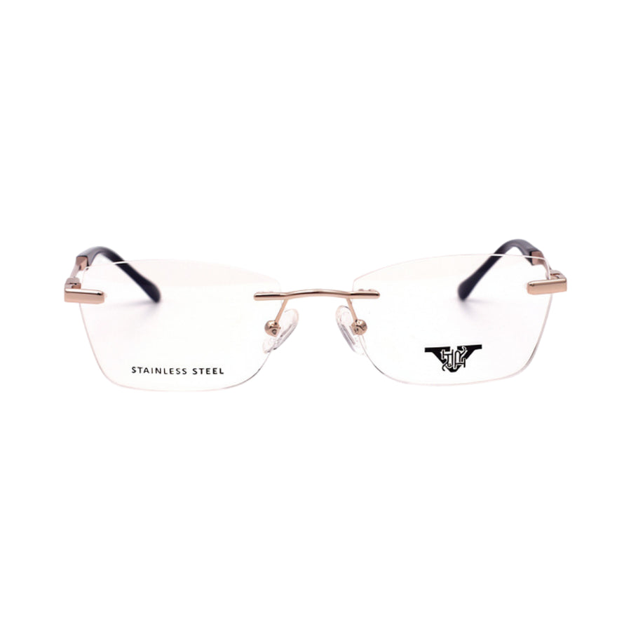 VANROSSI Frameless Gold Optical Frame