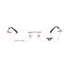 VANROSSI Frameless Gold Optical Frame
