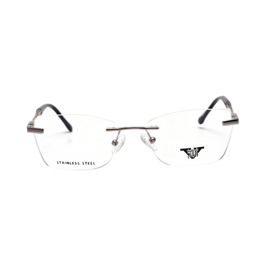 VANROSSI Women's Gold Frameless Eyeglass Frame
