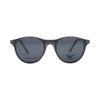 VANROSSI Black Round Clip-On Optical Glasses