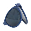 VANROSSI Royal Blue Round Clip-On Optical Glasses
