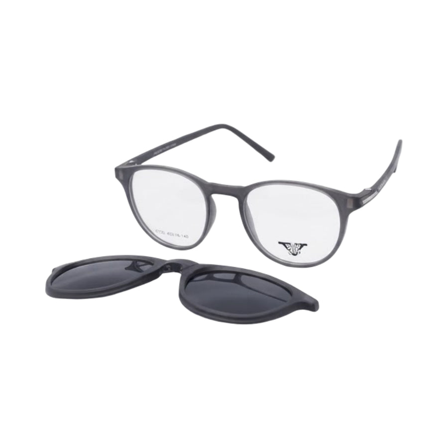VANROSSI Round Clip-On Optical Glasses