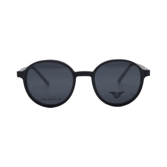 VANROSSI Round Clip-On Eyeglasses