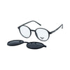 VANROSSI Round Clip-On Eyeglasses