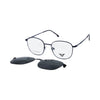 VANROSSI Square Clip-On Optical Glasses