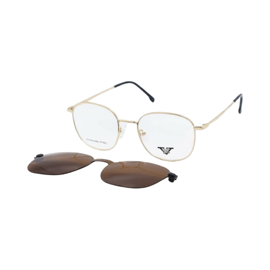 VANROSSI Square Clip-On Optical Glasses