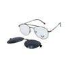VANROSSI Aviator Clip-On Optical Glasses