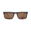 VANROSSI Half-Rim Rectangular Clip-On Optical Glasses