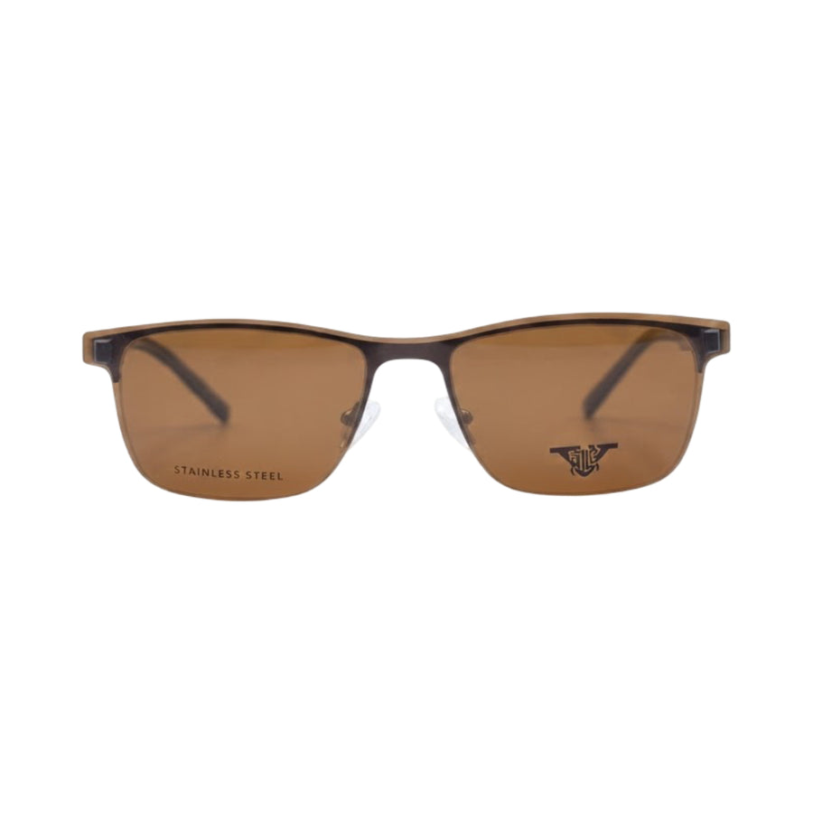 VANROSSI Rectangular Clip-On Optical Glasses