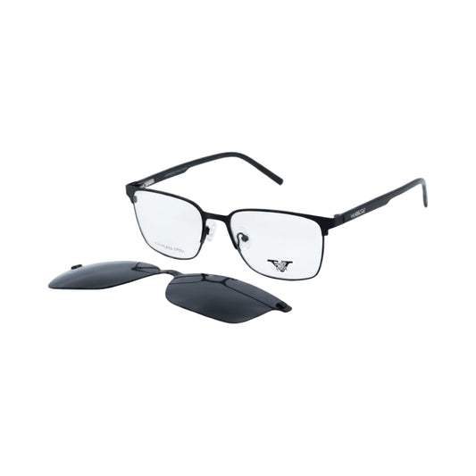 VANROSSI Rectangular Clip-On Optical Glasses