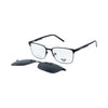 VANROSSI Rectangular Clip-On Optical Glasses