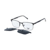 VANROSSI Rectangular Clip-On Optical Glasses