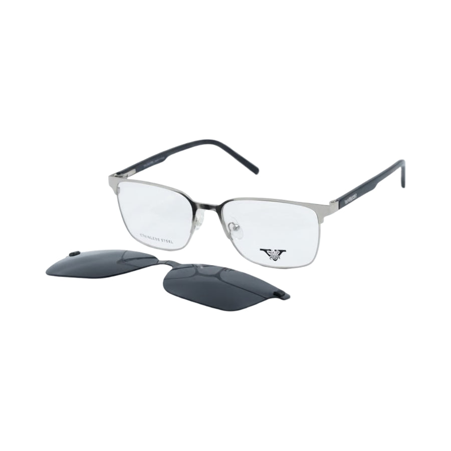 VANROSSI Rectangular Clip-On Optical Glasses