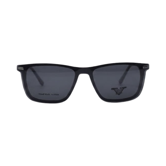 VANROSSI Rectangular Clip-On Optical Glasses