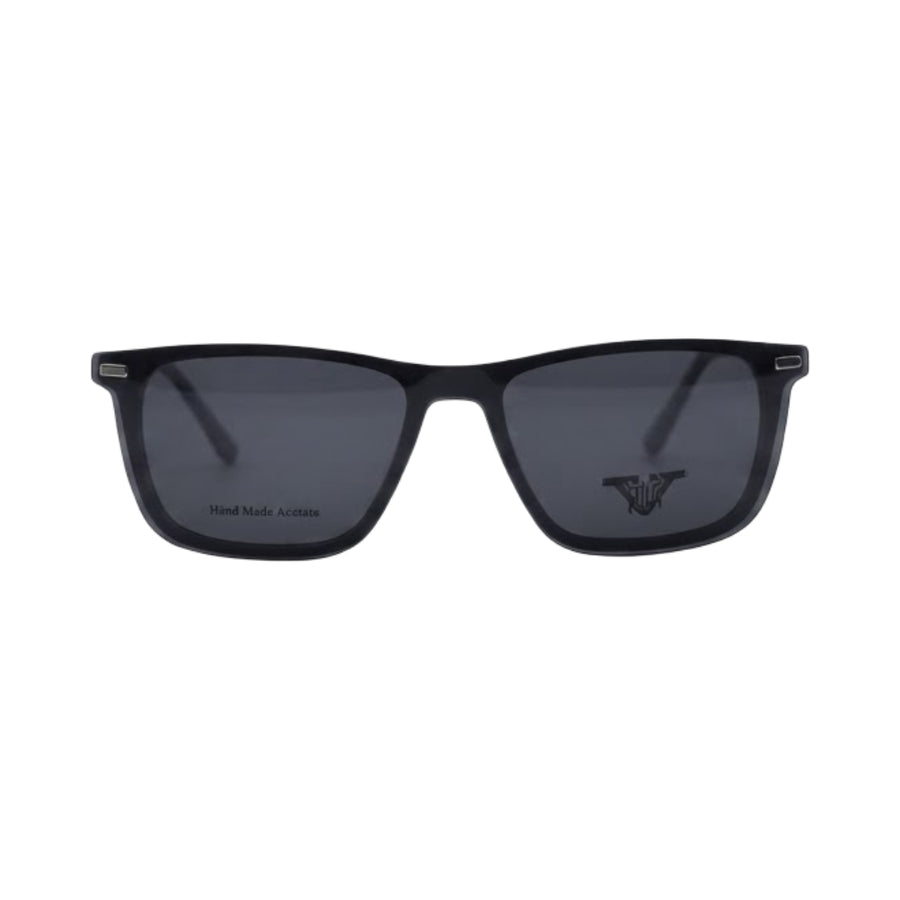 VANROSSI Rectangular Clip-On Optical Glasses