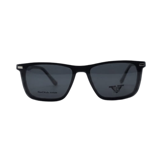 VANROSSI Rectangular Clip-On Optical Glasses