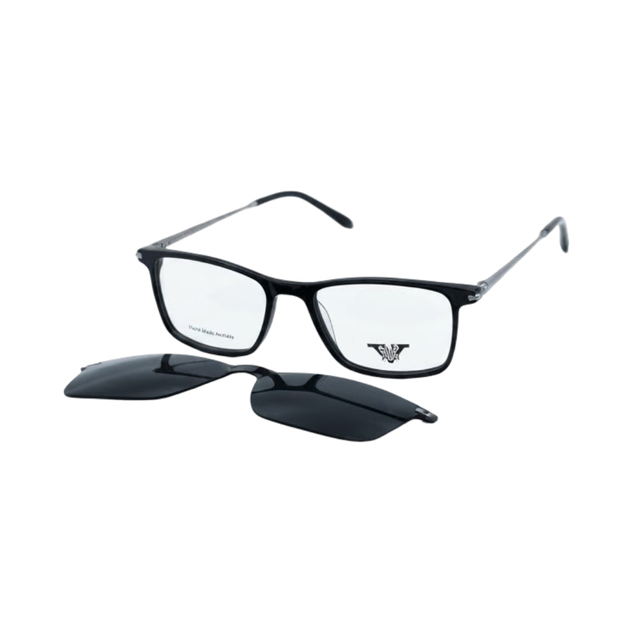 VANROSSI Rectangle Clip-On Optical Glasses