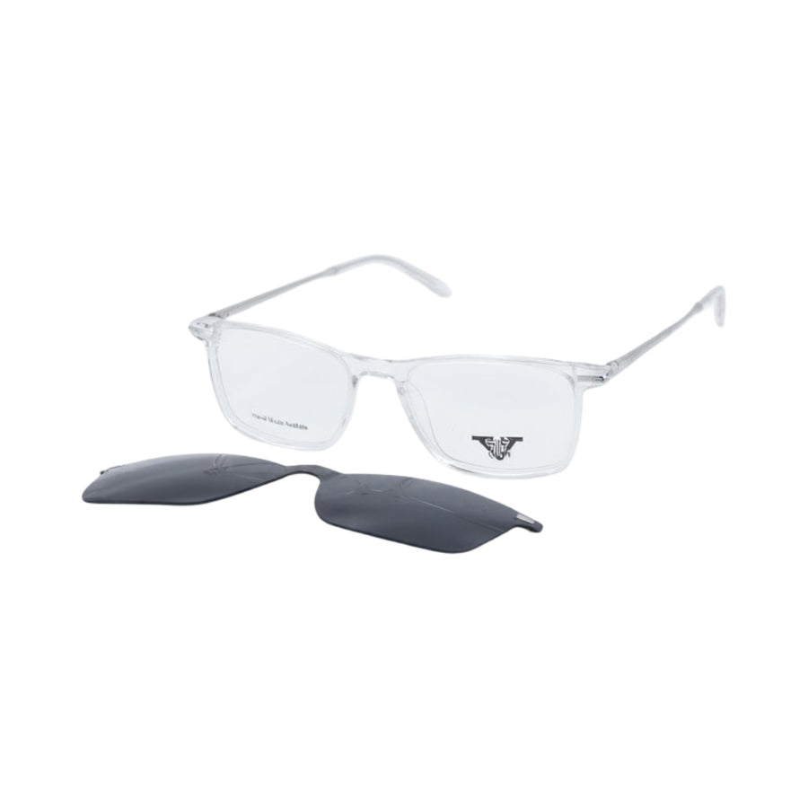 VANROSSI Rectangle Clip-On Optical Glasses