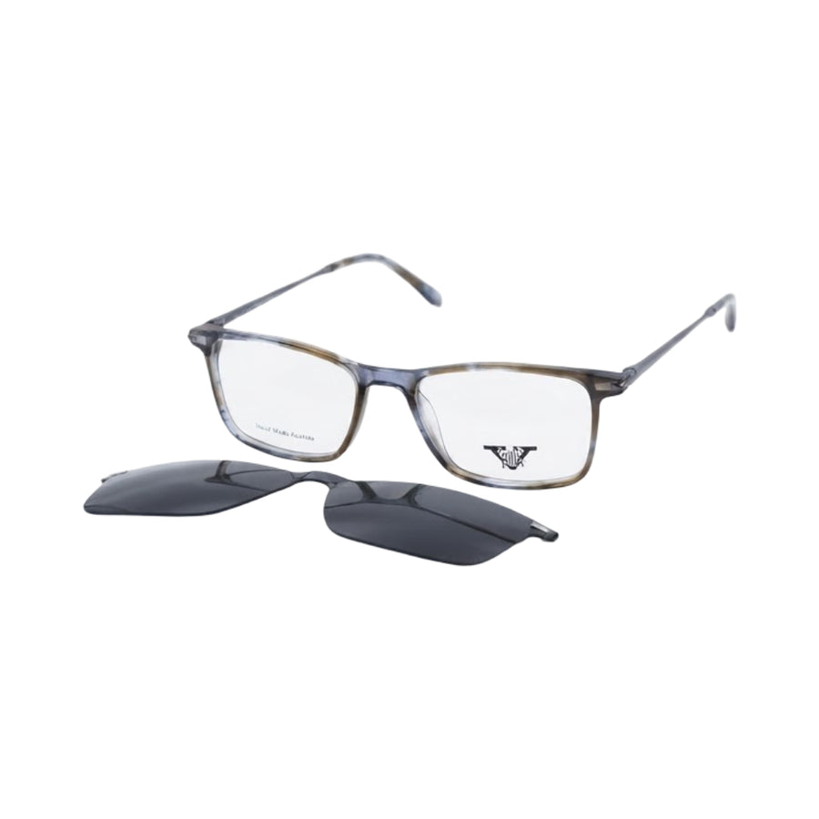 VANROSSI Rectangle Clip-On Optical Glasses