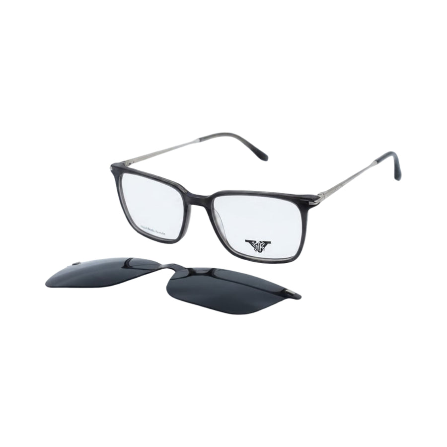 VANROSSI Rectangle Clip-On Optical Glasses
