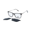 VANROSSI Rectangle Clip-On Optical Glasses