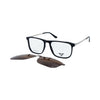 VANROSSI Rectangle Clip-On Optical Glasses