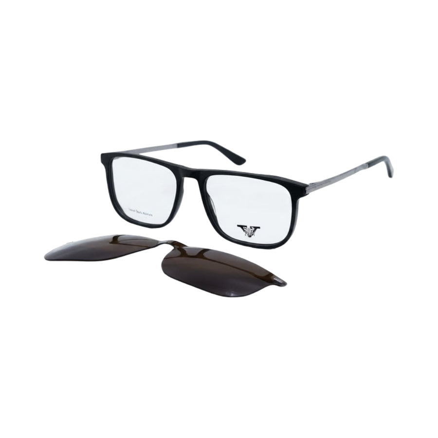VANROSSI Rectangle Clip-On Optical Glasses