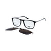 VANROSSI Rectangle Clip-On Optical Glasses